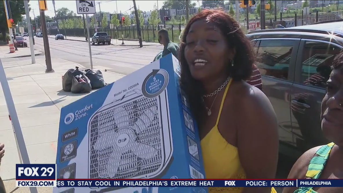 People seek resources to stay cool in Philadelphia's extreme heat